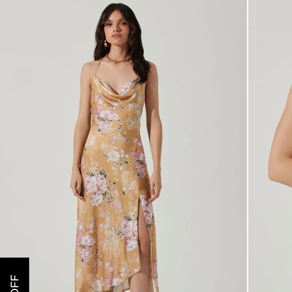 Astr the label Gaia floral dress.